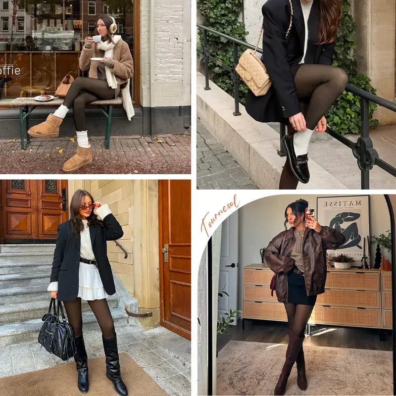 Miraé Premium Fleece Lined Tights